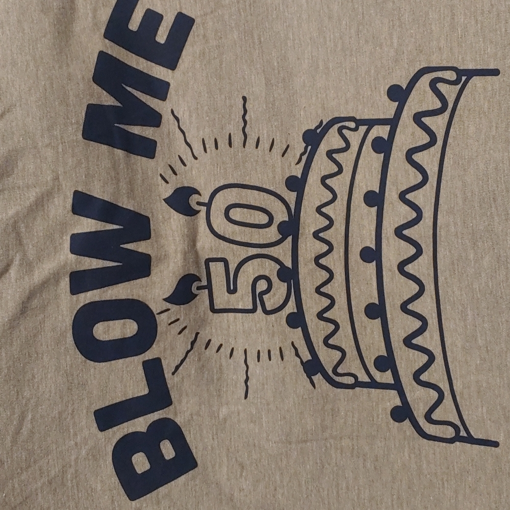 50th birthday tshirt